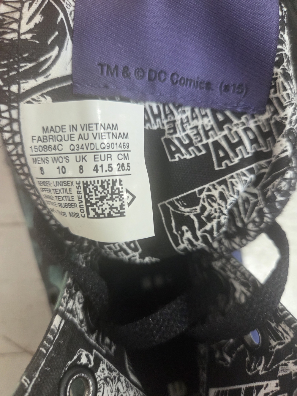 NWT - Converse Chuck Taylor All Star The Joker High-Top Sneakers VINTAGE - Picture 8 of 14